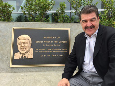 Jerry Haleva at Bill Campbell Plaque Dedication