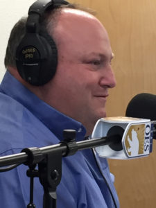 Bob Fenton in recording studio