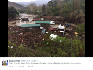 el capitan canyon mudslide