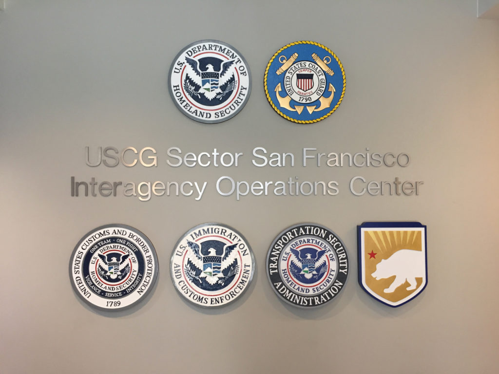 Entrance to Coast Guard Station Yerba Buena Island