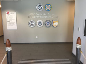 Entrance to Coast Guard Station Yerba Buena Island