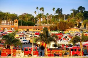 Thomas Fire Staging, Ventura, California