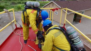 Big Red Flange Repair