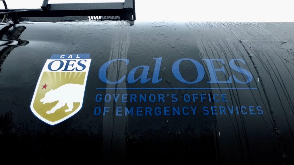 Cal O E S Rail Tanker