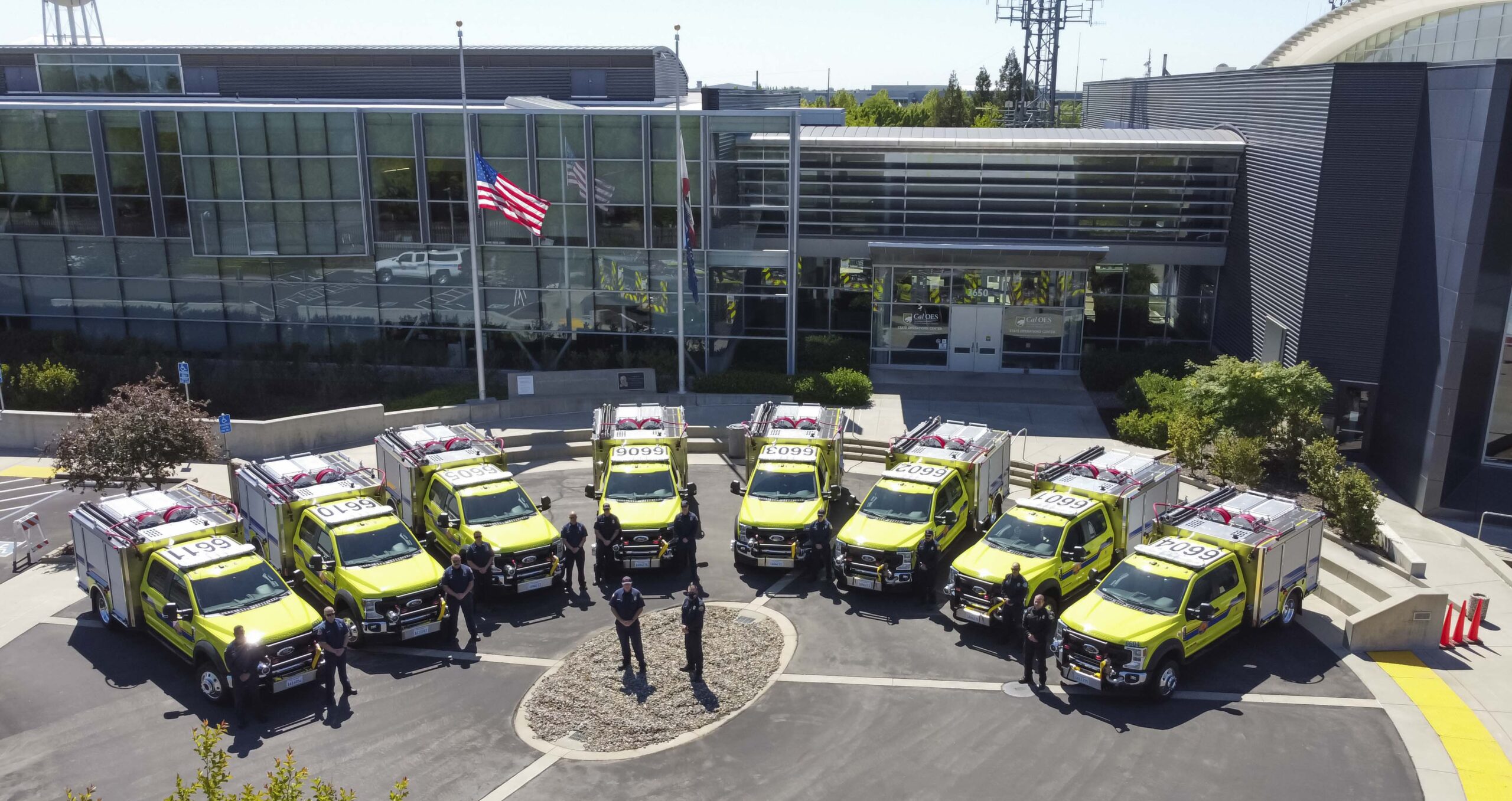 In Preparation for 2021 Wildfires, Cal OES Delivers New Type VI Engines into Mutual Aid System