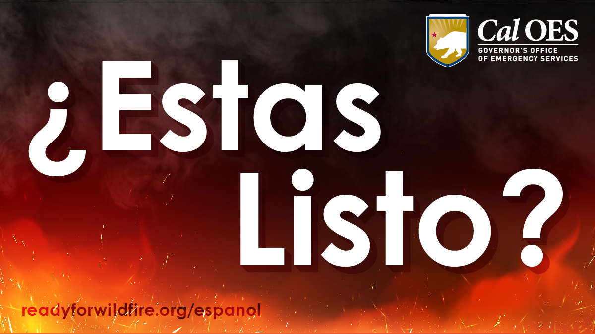 ¡Prepárate para los incendios forestales!