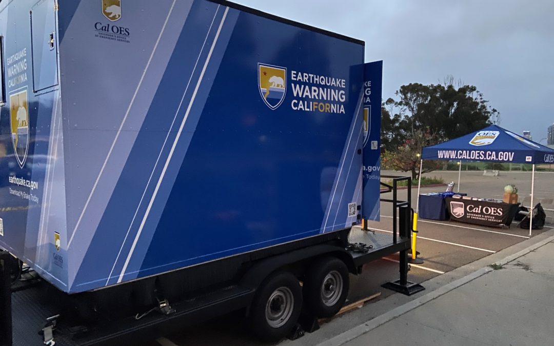Recorrido rumbo al Gran Simulacro del sismo en California 2023