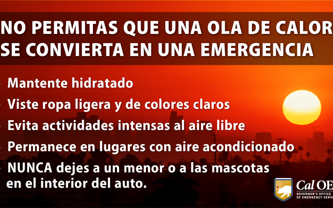 Protéjase durante el calor extremo