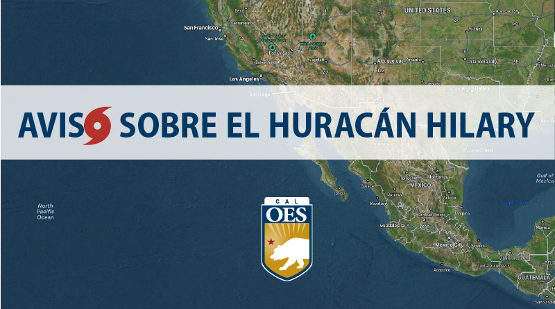 California emite aviso sobre el huracán Hilary