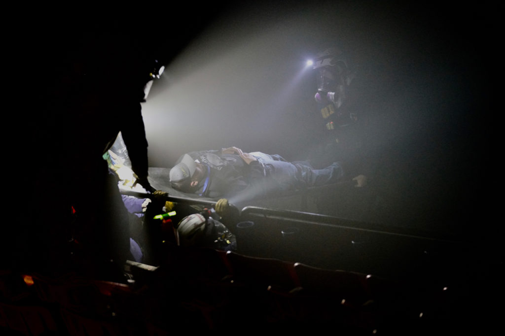 Sentinel Response Eighteen Full Scale Exercise at Sleep Train Arena