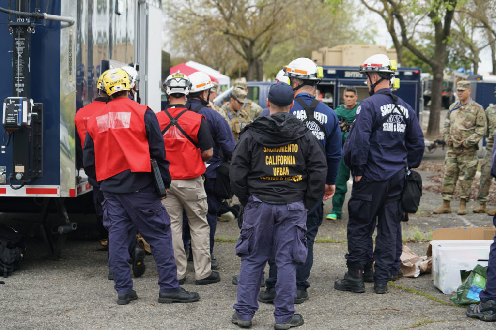Sentinel Response Eighteen Full Scale Exercise at Sleep Train Arena