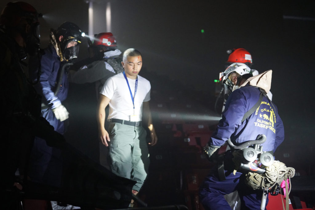 Sentinel Response Eighteen Full Scale Exercise at Sleep Train Arena