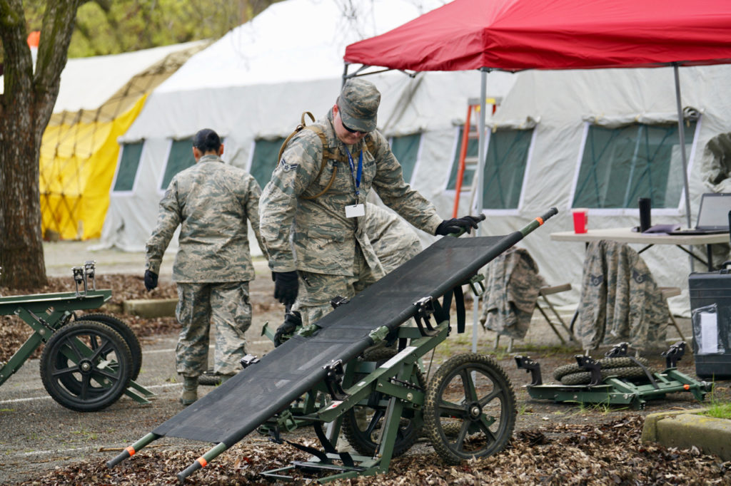 Sentinel Response Eighteen Full Scale Exercise at Sleep Train Arena