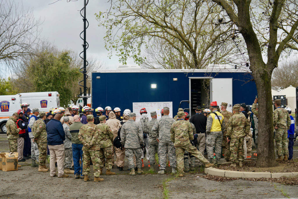 Sentinel Response Eighteen Full Scale Exercise at Sleep Train Arena