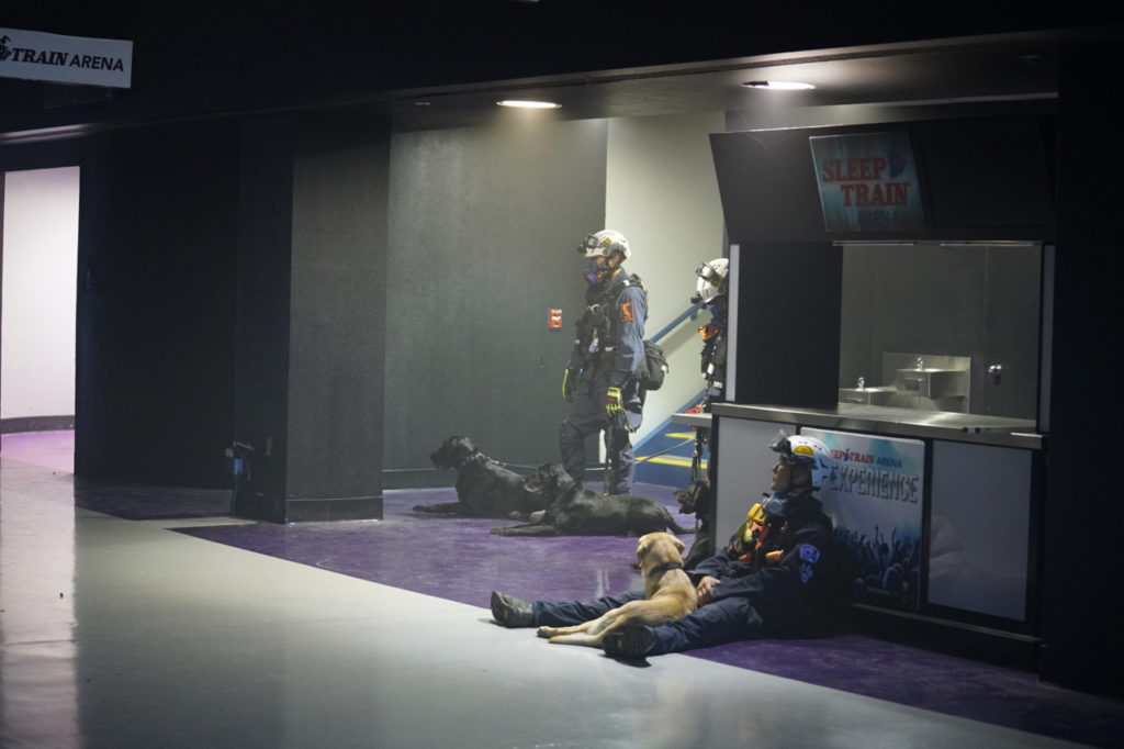 Sentinel Response Eighteen Full Scale Exercise at Sleep Train Arena