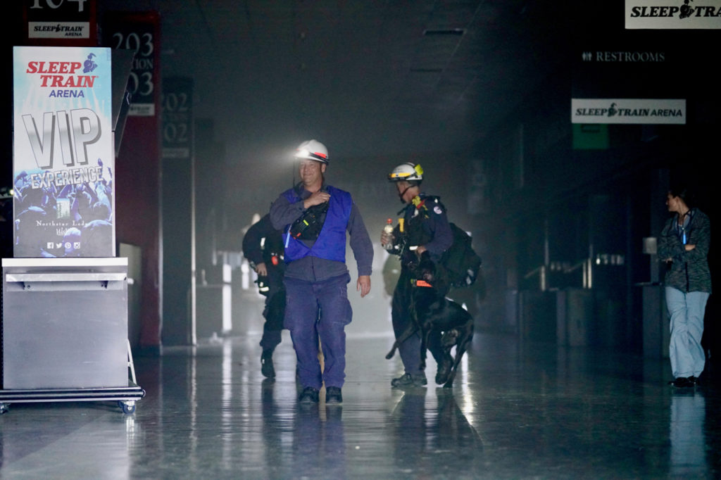 Sentinel Response Eighteen Full Scale Exercise at Sleep Train Arena