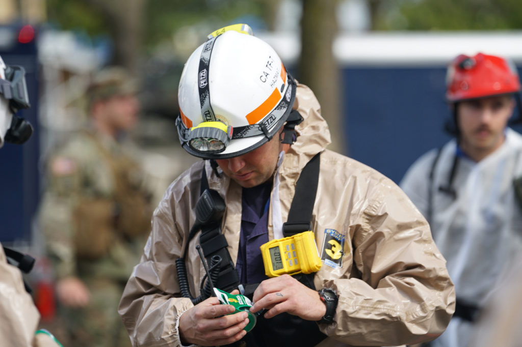 Sentinel Response Eighteen Full Scale Exercise at Sleep Train Arena