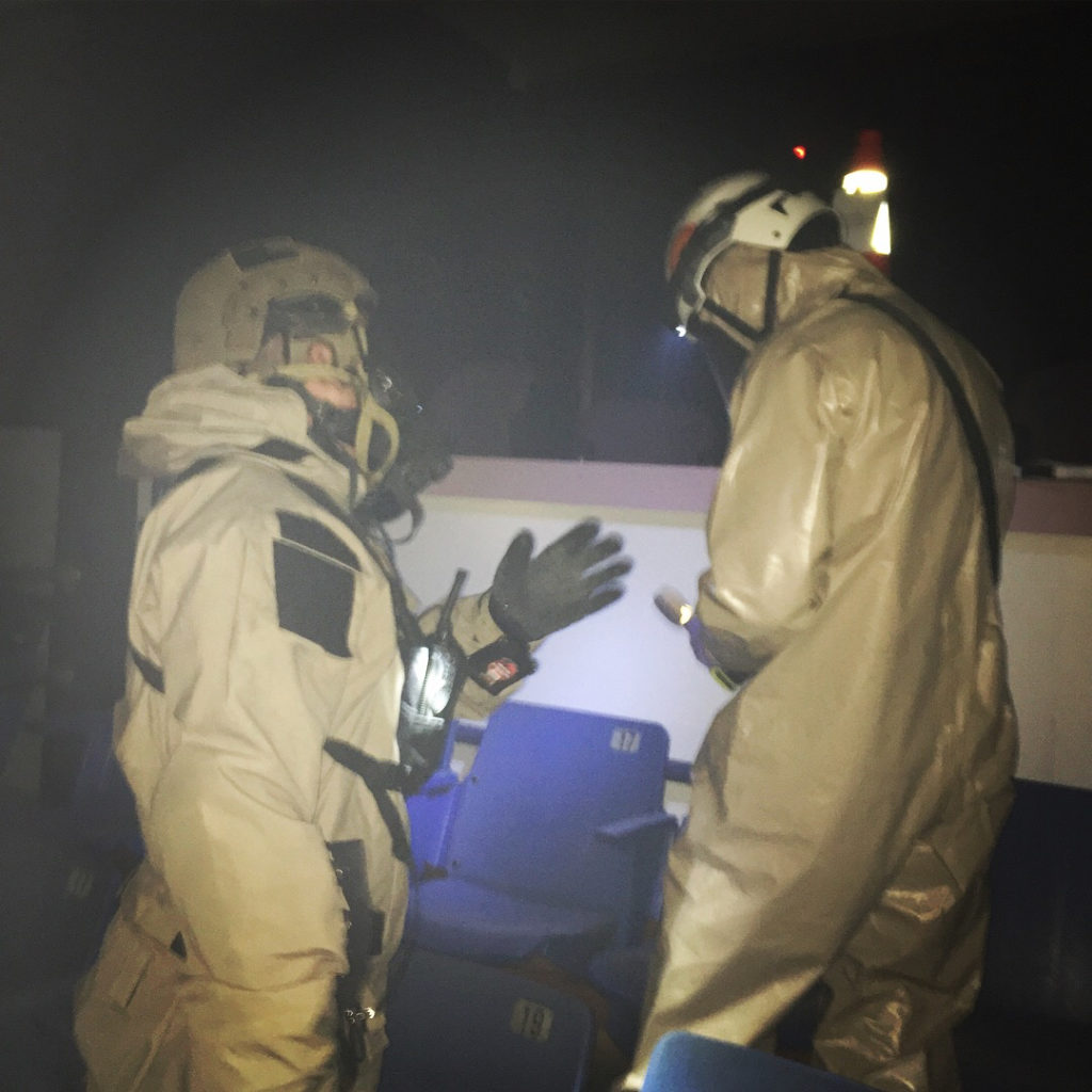 Sentinel Response Eighteen Full Scale Exercise at Sleep Train Arena