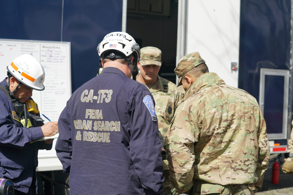 Sentinel Response Eighteen Full Scale Exercise at Sleep Train Arena