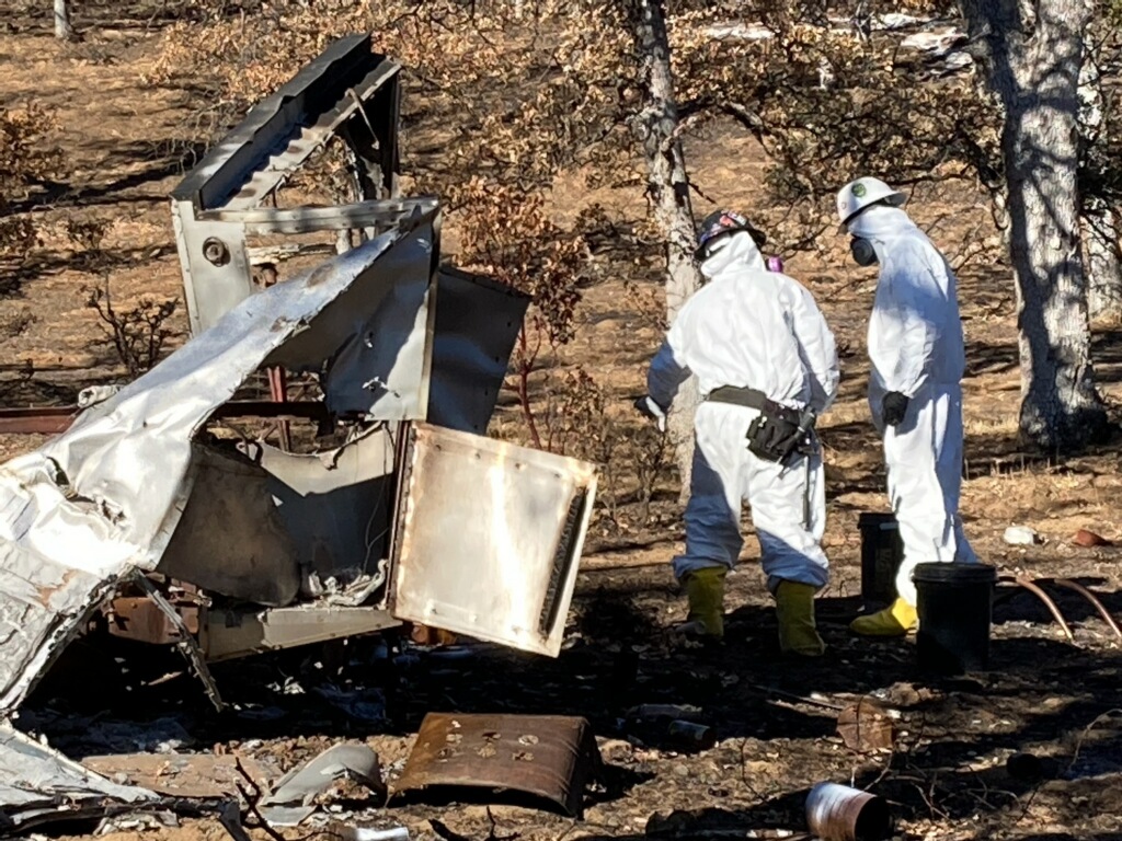 HHW being removed from properties in Tehama County