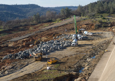 Oroville Dam repair work