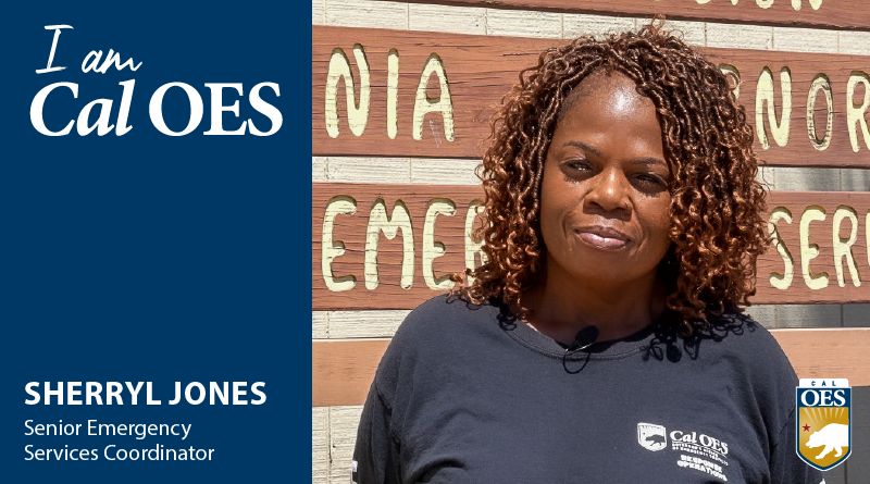 Shining a Spotlight on Staff – I am Cal OES Video Series – Sherryl Jones