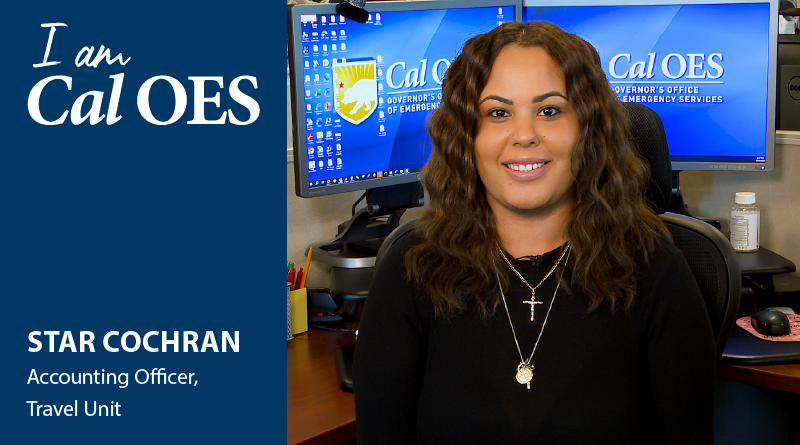 Watch: Shining a Spotlight on Staff – I am Cal OES Video Series – Star Cochran