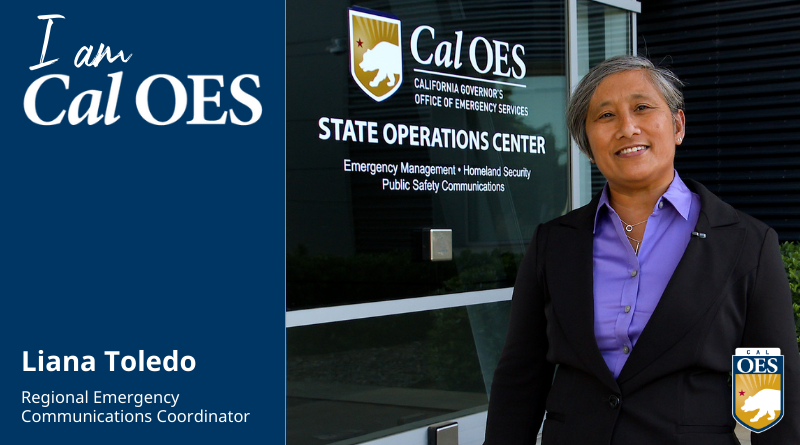 Shining a Spotlight on Staff – I am Cal OES Video Series – Liana Toledo