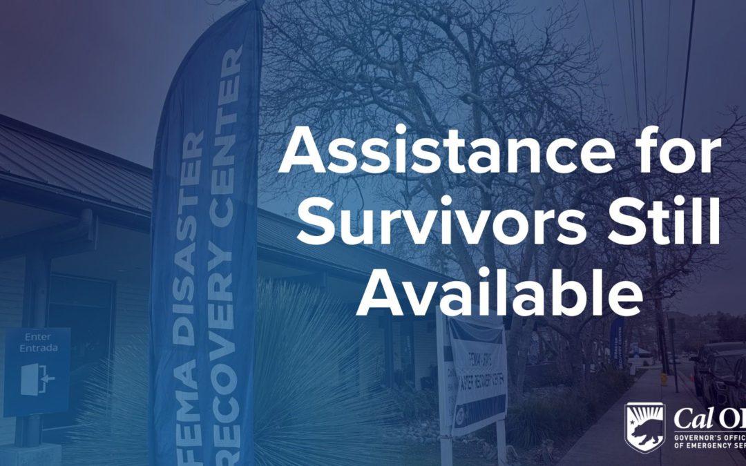 Updates to Disaster Recovery Centers as Recovery Moves Forward