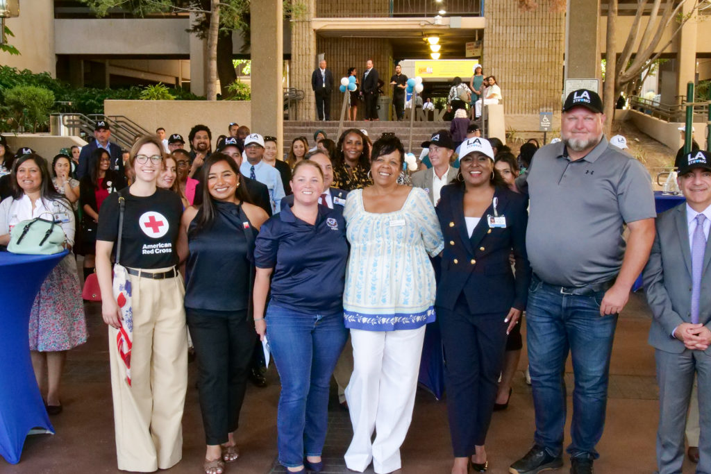 group photo with people posed for a photo