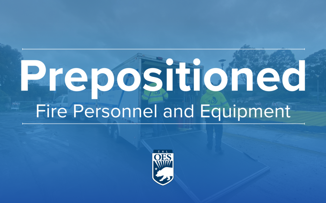 Governor Newsom adds additional pre-deployed resources to Southern California in advance of storm